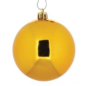 Πλαστική Γυαλιστερή Χριστουγεννιάτικη Μπάλα 8cm
